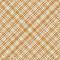 Tartan plaid pattern with texture and warm color. vector