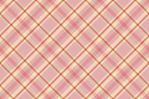 Tartan plaid pattern with texture and summer color. vector