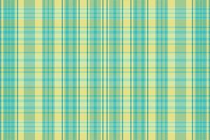 Tartan plaid pattern with texture and summer color. vector