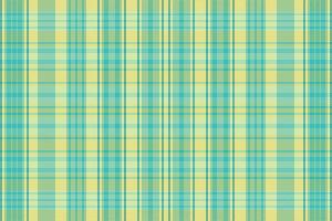 Tartan plaid pattern with texture and summer color. vector