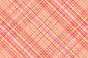 Tartan plaid pattern with texture and summer color. vector