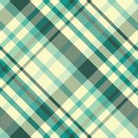 Tartan plaid pattern with texture and summer color. vector