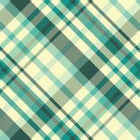 Tartan plaid pattern with texture and summer color. vector