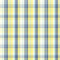 Tartan plaid pattern with texture and summer color. vector