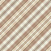 Tartan plaid pattern with texture and warm color. vector