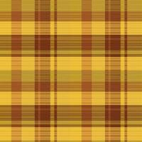 Tartan plaid pattern with texture and warm color. vector