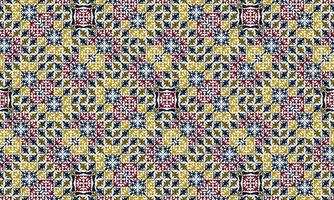 abstract unique pattern ethnic background vector