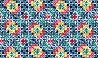 abstract unique pattern ethnic background vector