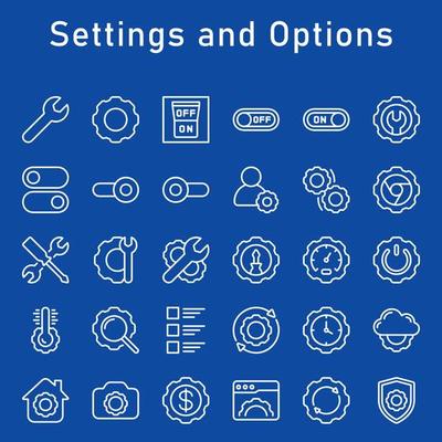 Settings and Options