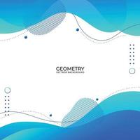 abstract background with geometric shapes vector