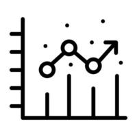 Check out linear icon of data analysis vector