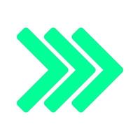 Arrow on white background vector