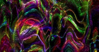 animação geométrica colorida abstrata fundo líquido multicolorido textura gradiente bonita, fundo multicolorido abstrato em movimento