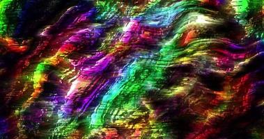 animation géométrique colorée abstraite. fond liquide multicolore. belle texture dégradée, fond multicolore abstrait en mouvement video