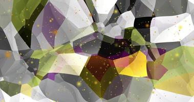 animazione geometrica colorata astratta. sfondo liquido multicolore. bella trama sfumata, sfondo multicolore astratto in movimento video