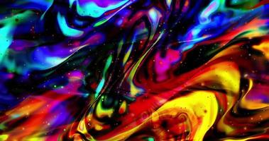 Abstract colorful animation. Multicolor liquid background. Beautiful gradient texture, Moving abstract multicolored background video