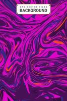 Abstract pattern purple vibrant background vector