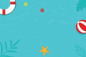 summer background with sea design illustration vector