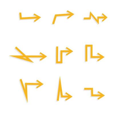 arrow direction symbol design