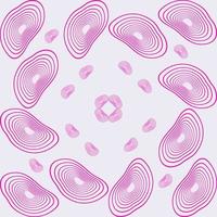 Pattern background from geometric shapes, pink and white stripes. For destroying gift wrap, book cover, clothes, table cloth. vector