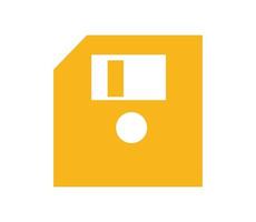 floppy disk vector, icon or symbol design