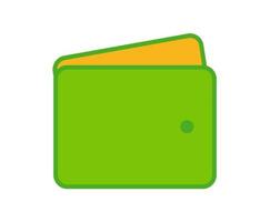 vector design, wallet shape illustration