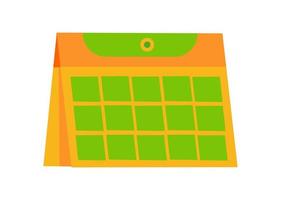 vector design, calendar shape illustration