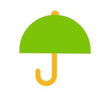 vector design, icon, umbrella shape illustration