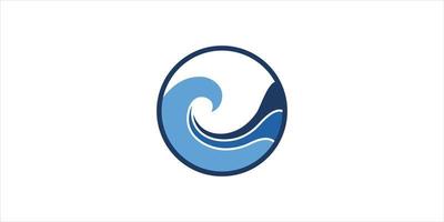 Surf surfers wave logo design template for brand or company and other  13431504 Vector Art at Vecteezy