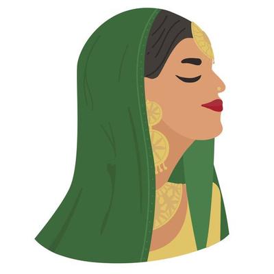 Indian Woman Vector Art, Icons, and Graphics for Free Download