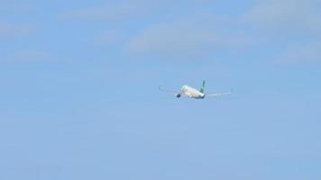 Airplane take off and climb video