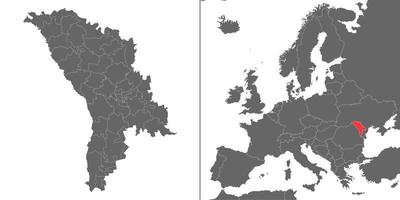 mapa con ubicación vector