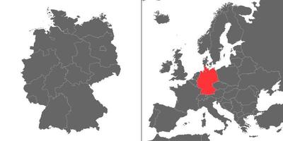 mapa con ubicación vector