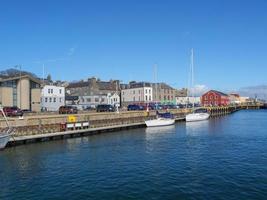 the  city of Lerwick and the shetland islands photo