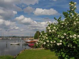 the small city of Arnis at the river schlei photo