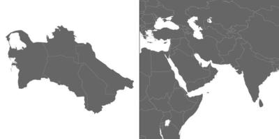 mapa con ubicación vector