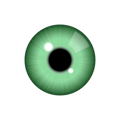 Realistic human eye
