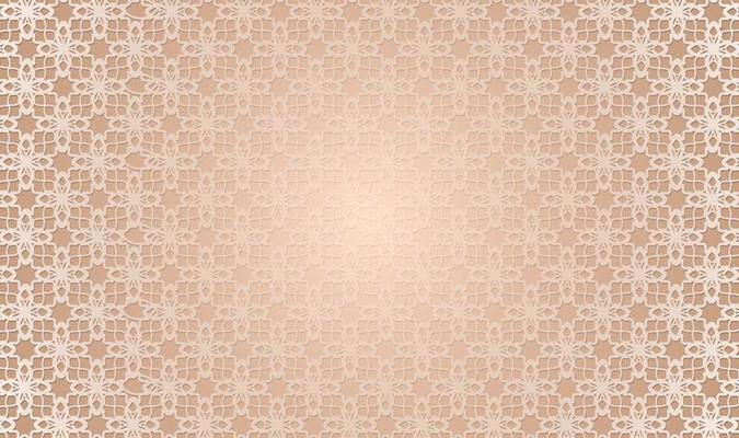 Arabic pattern background. Islamic ornament vector. 3d geometric shapes. Arabic traditional motif texture