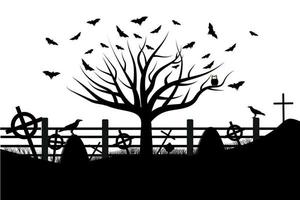 Realistic Halloween background Free Vector