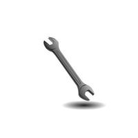 wrench vector. perfect for automotive machinery and tool icons vector