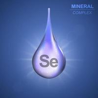 Mineral complex background