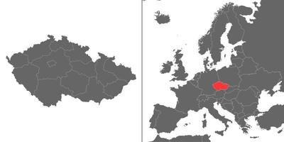 mapa con ubicación vector