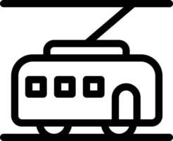 ilustración de vector de transporte público en un fondo. símbolos de calidad premium. iconos vectoriales para concepto y diseño gráfico.