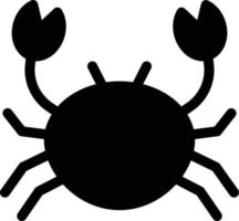 crab vector illustration on a background.Premium quality symbols.vector icons for concept and graphic design.