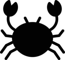 crab vector illustration on a background.Premium quality symbols.vector icons for concept and graphic design.