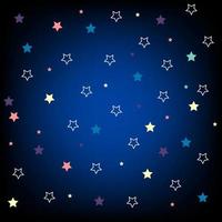 icon star with blue background for wallpaper backdrop vector illustration