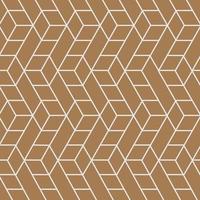 Abstract seamless geometric lines pattern vector background