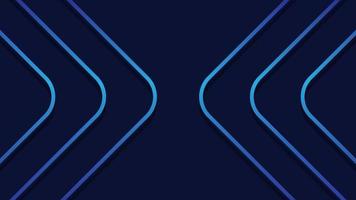 Modern dark blue triangle gradient lines vector background