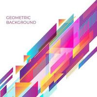 Abstract geometric vector design  illustration background