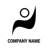 business man company logo concept vector